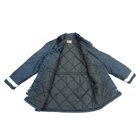 Antler Uniform Jacket Reflective Band Zipper Quilted Interior Size 46 - Picture 1 of 9